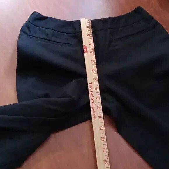 Chico's pants women's size 0 (size 4) black cropped - Picture 10 of 13